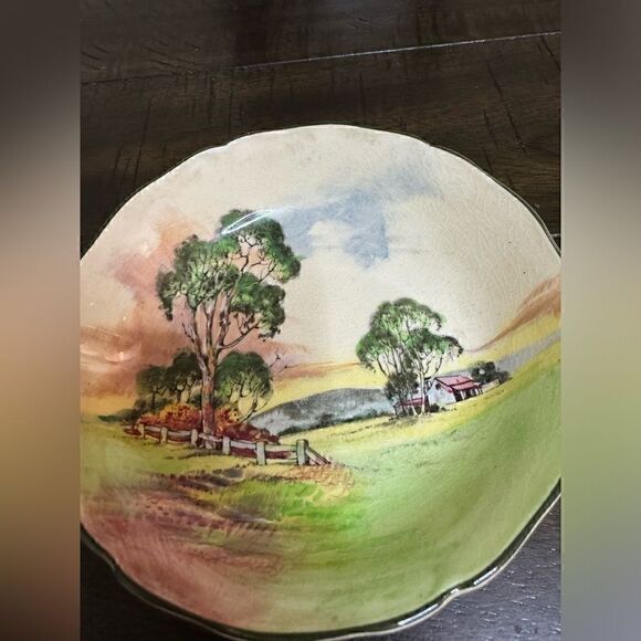 Royal Doulton Gum Trees Pattern D5506 – Small Bowl, Made in England - Picture 3 of 5